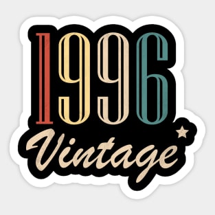 Vintage 1996 Sticker